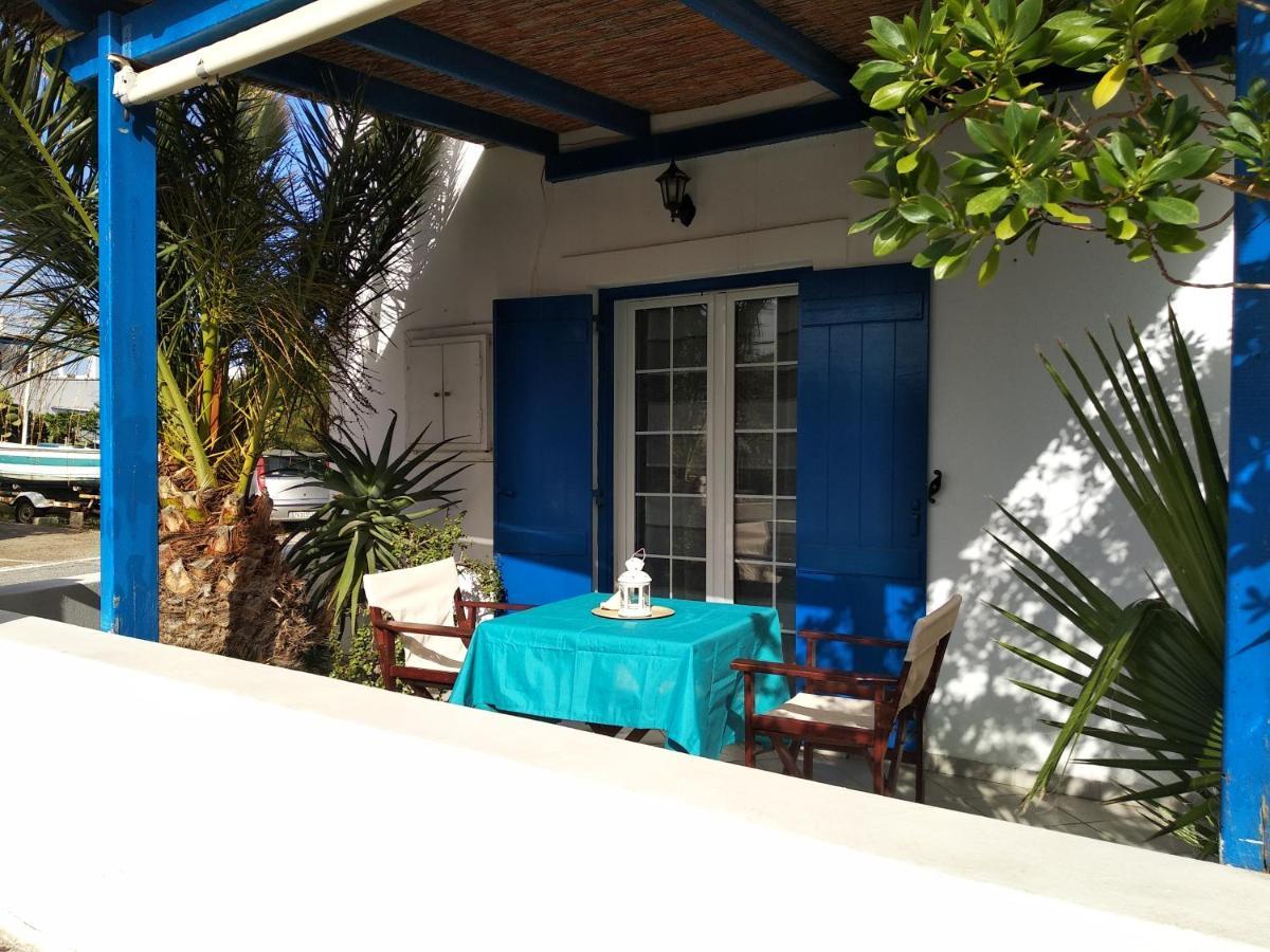 The Little Blue Avlemonas Dış mekan fotoğraf
